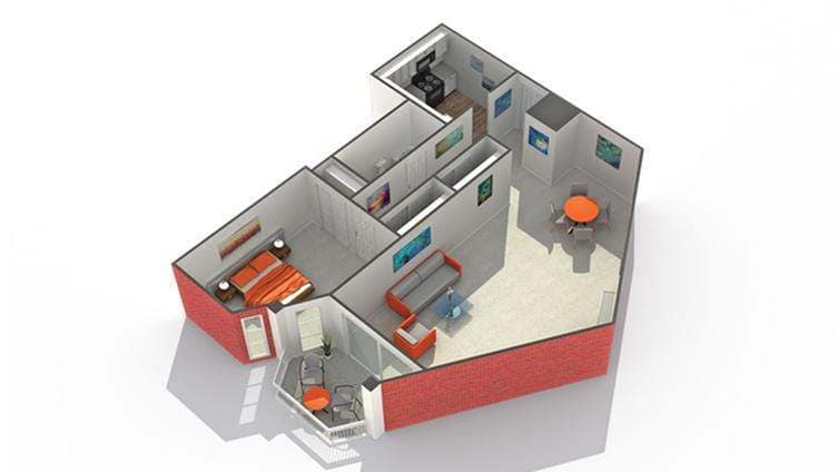 Floor Plan - Amherst