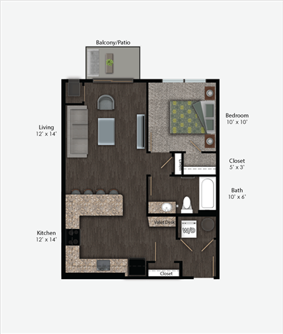 Floor Plan - Washington Style E