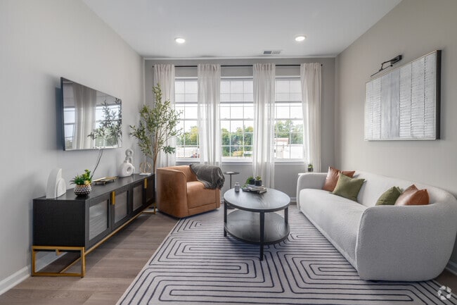 2BR, 2BA - 1,208SF - Living Area - The Edge at Main