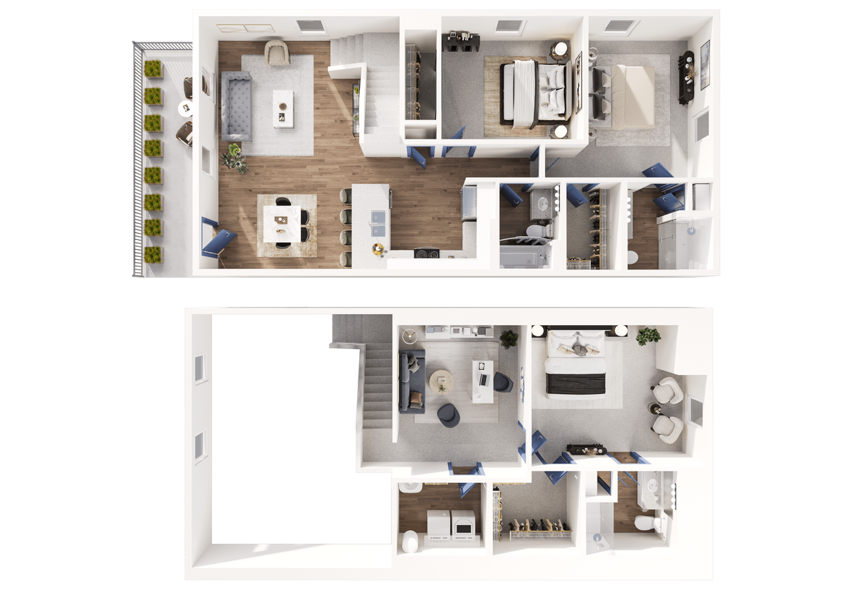 Floor Plan - D2TH, President