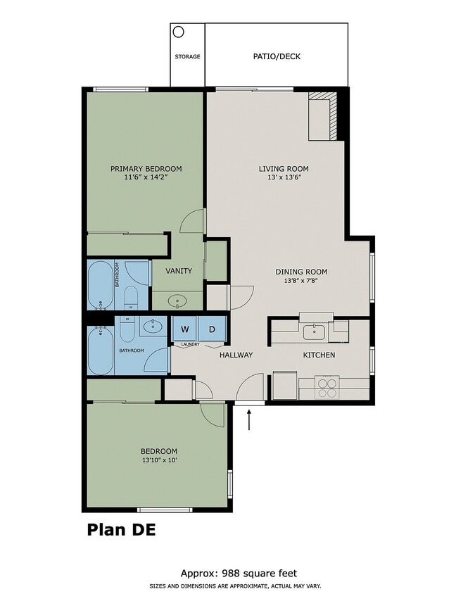 Floorplan DE - Plan DE