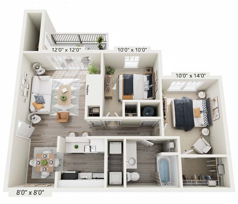 Floor Plan - The Ridgeland