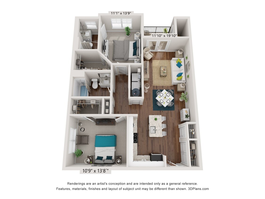 Floor Plan - The Palmer