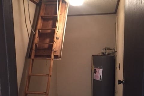 Laundry Room with Attic - Hayfield Park