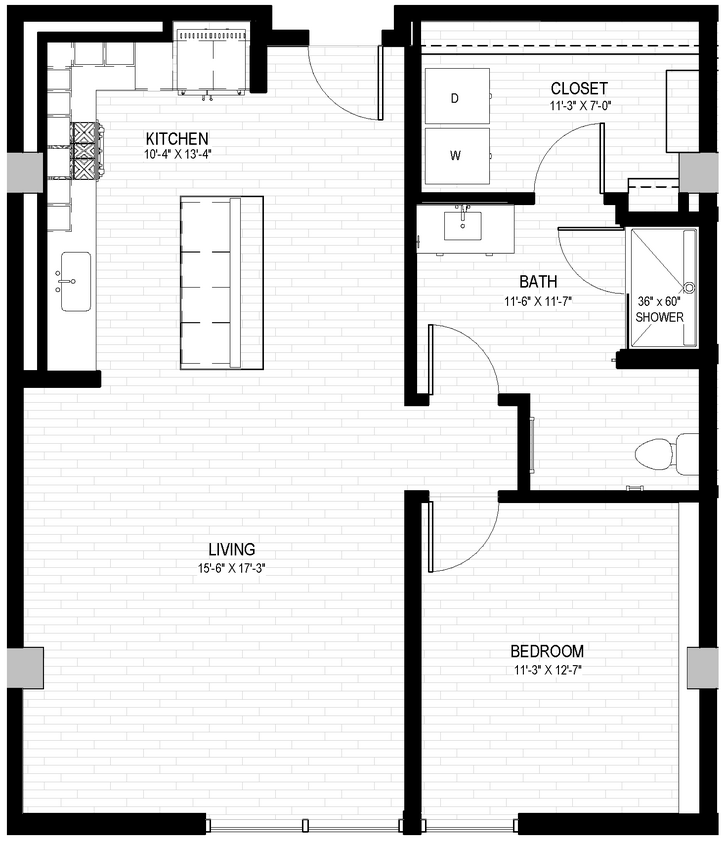 Floor Plan - A6.4