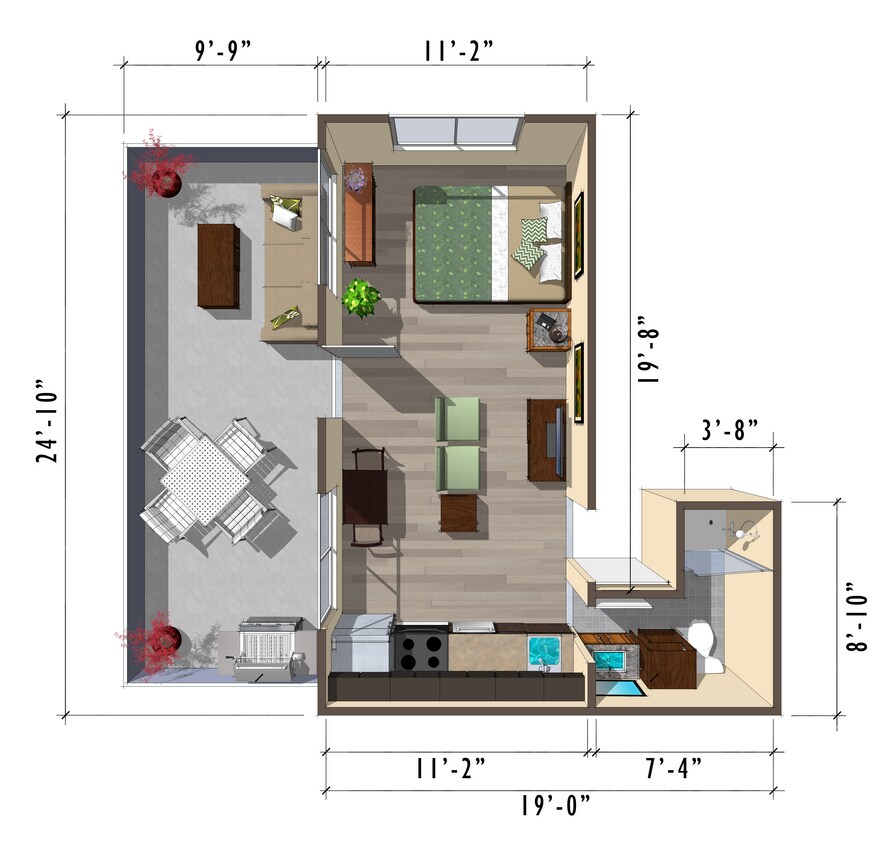 Floor Plan - Floor Plan S3 (Penthouse)