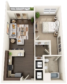 Floor Plan - Unit E