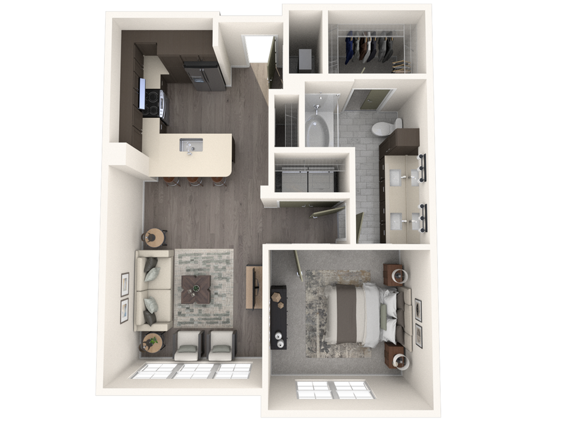 Canal 1535 Floor Plan A1.2 - A1.2