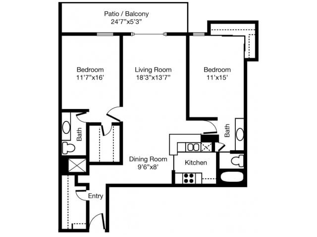 Floor Plan - 1002