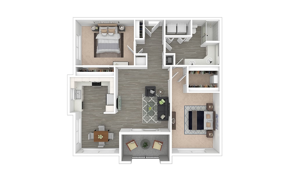 Floor Plan - Rice - Renovated
