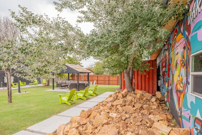 Garden Area - 67th Suites