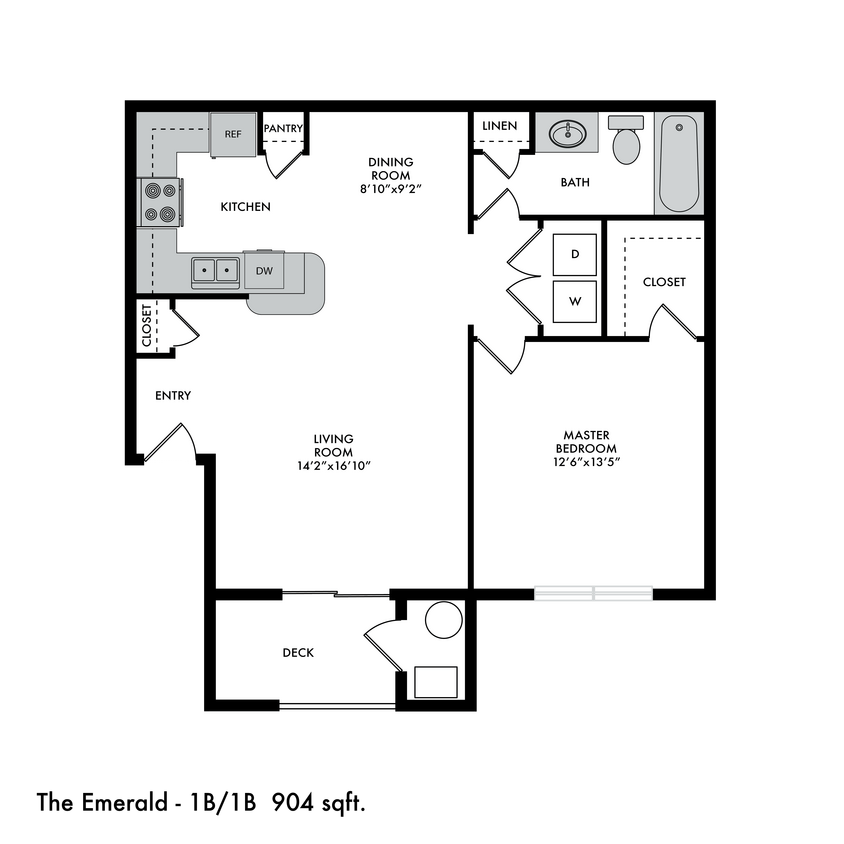 Floor Plan - The Emerald