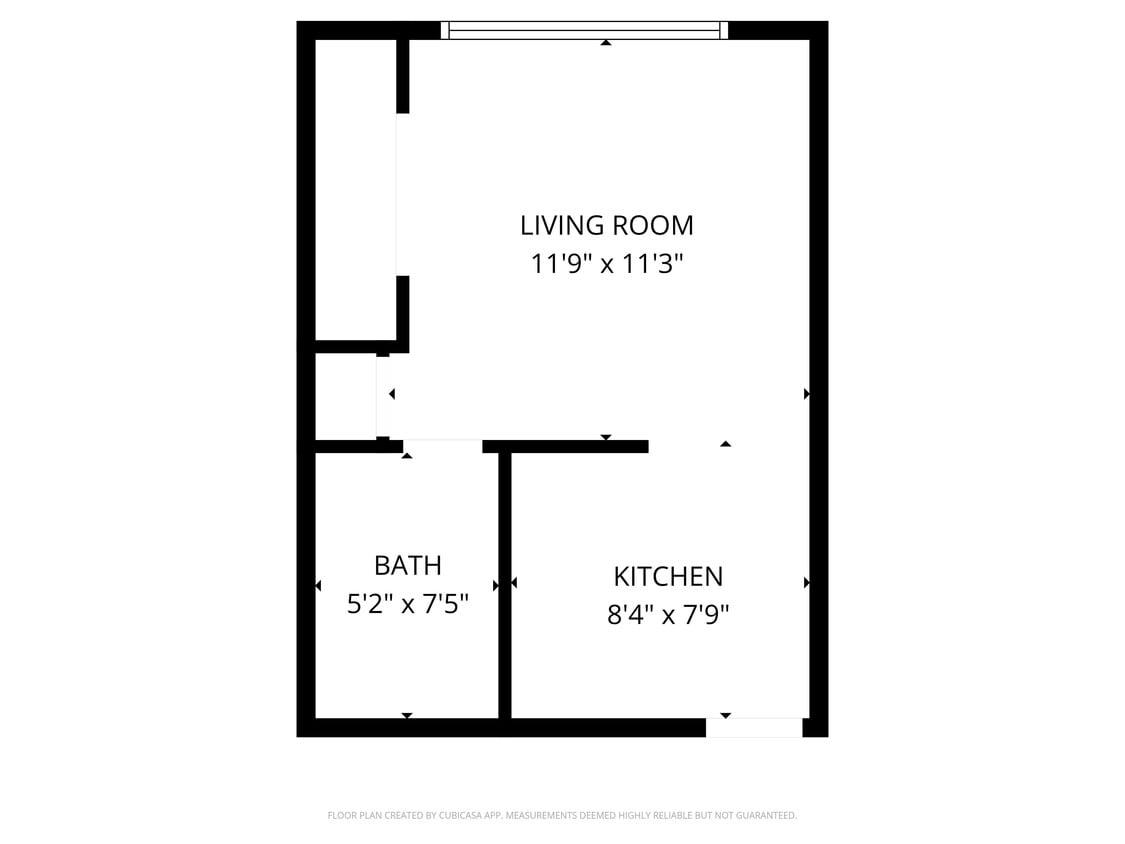 Floor Plan - Studio