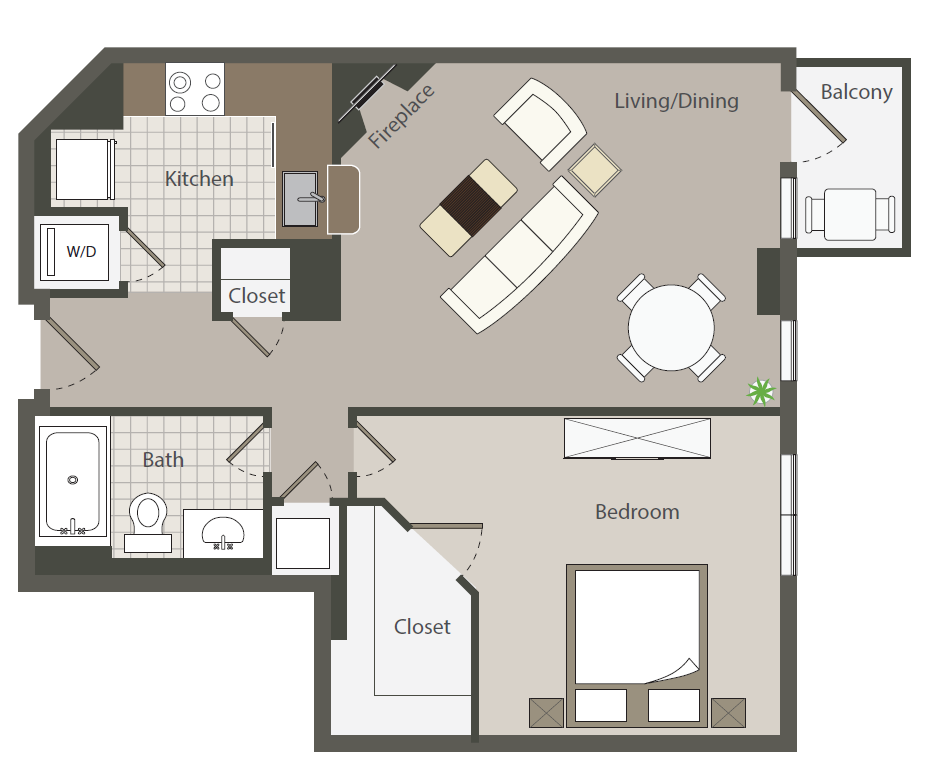 Floor Plan - 1PH4