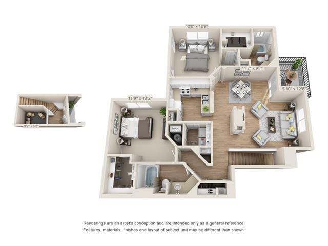 Floor Plan - Blue Ridge - Pinnacle Ridge Renovated