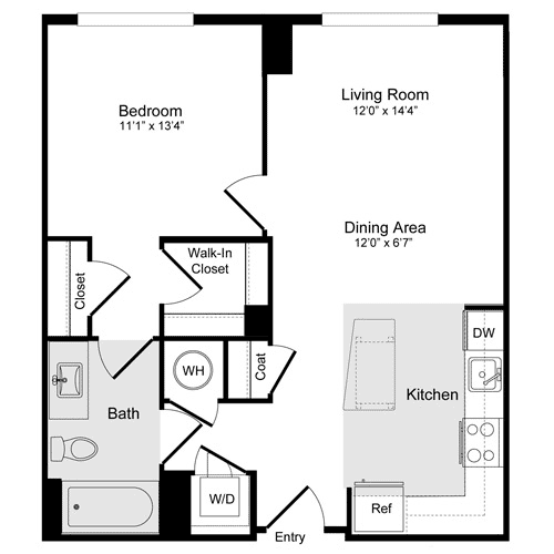 Floor Plan - A-1e Type A