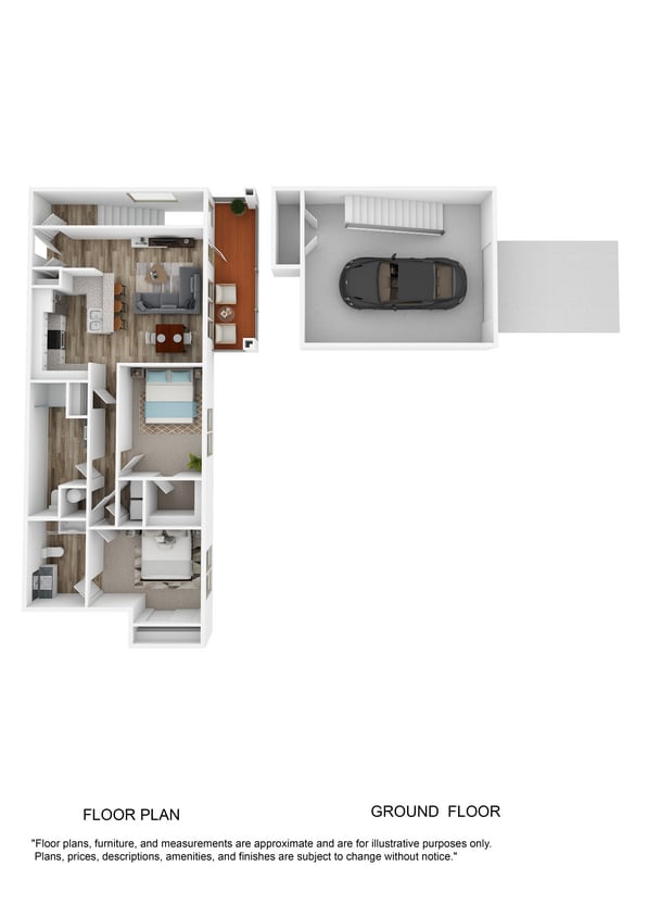 Southern.JPG - B2 Southern - Two Bedroom, Two Bathroom w/Garage