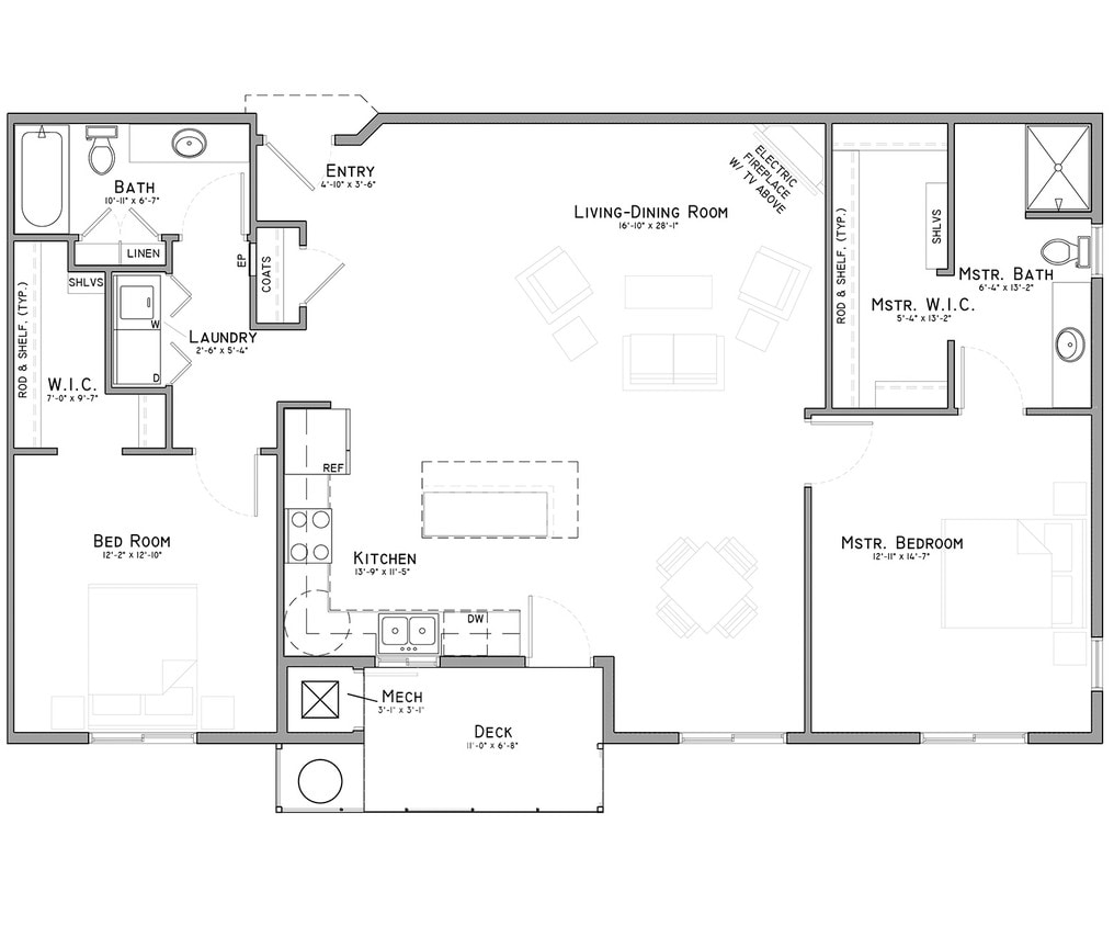 Floor Plan - Platte (C5-55)