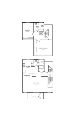 2BR/2BA - 2 Bed 2 Bath - Townhome
