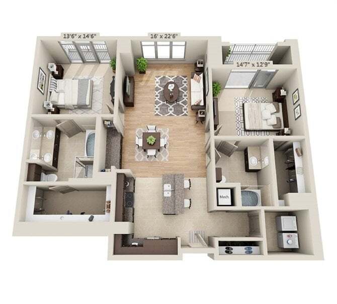 Floor Plan - Floorplan N