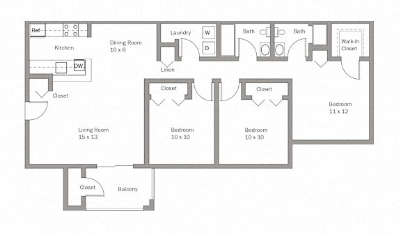 Floor Plan - Dockside