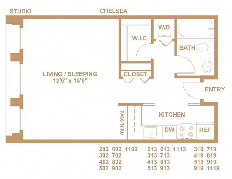 Floor Plan - Chelsea