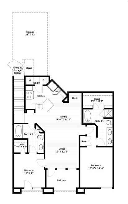 Venice - VENICE 2/2 w/Garage