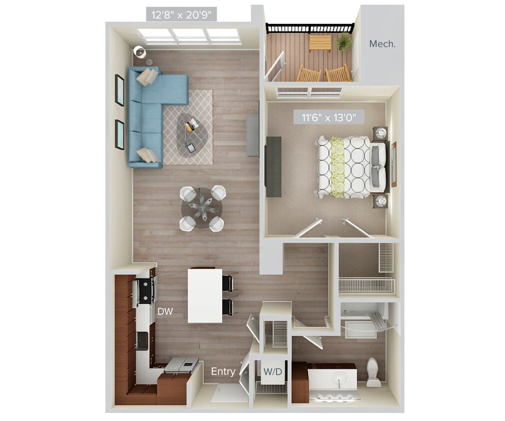 Floor Plan - a6-794-upgrade-wd