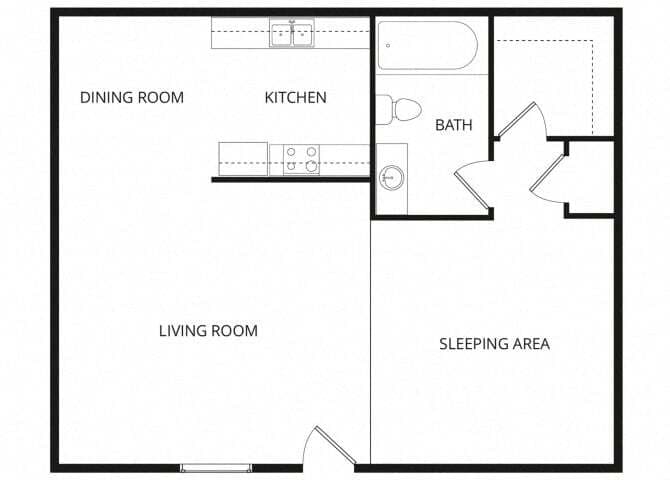 Floor Plan - Studio