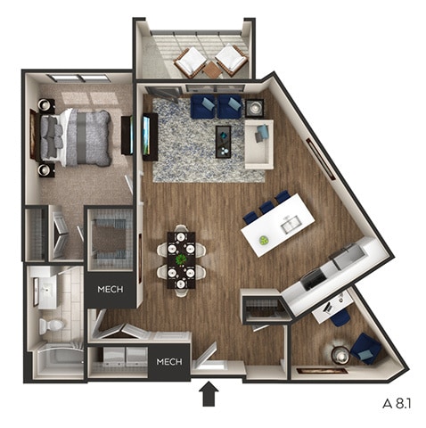 Floor Plan - Normandy