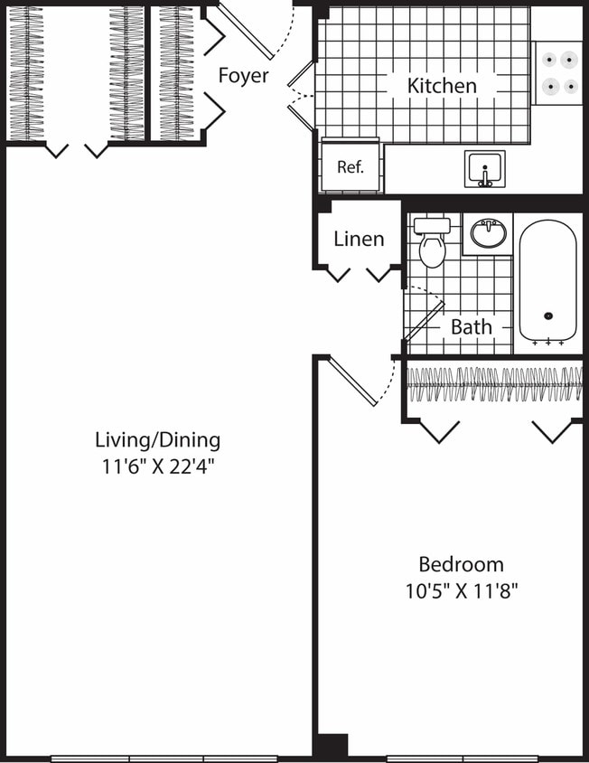 Floor Plan - The Seville