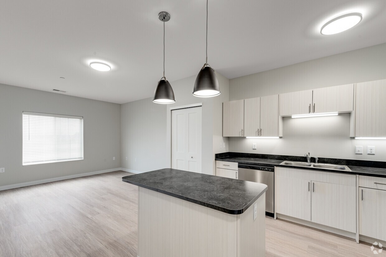 Floor Plan - One Bedroom—Market