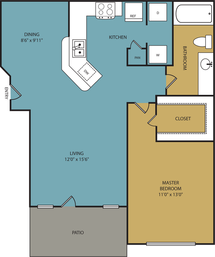 Floor Plan - Waldorf - A3