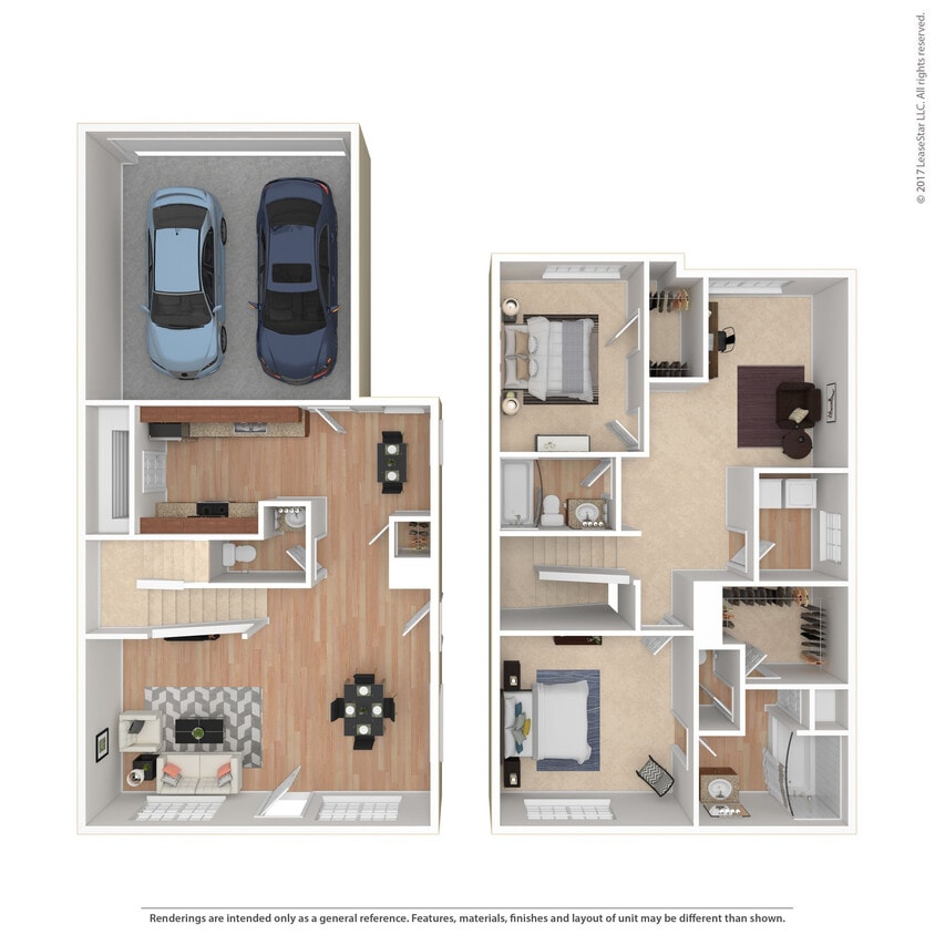 Floor Plan - 2 Bedroom - B3