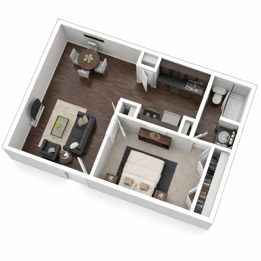 1A 520sqft - Bayview