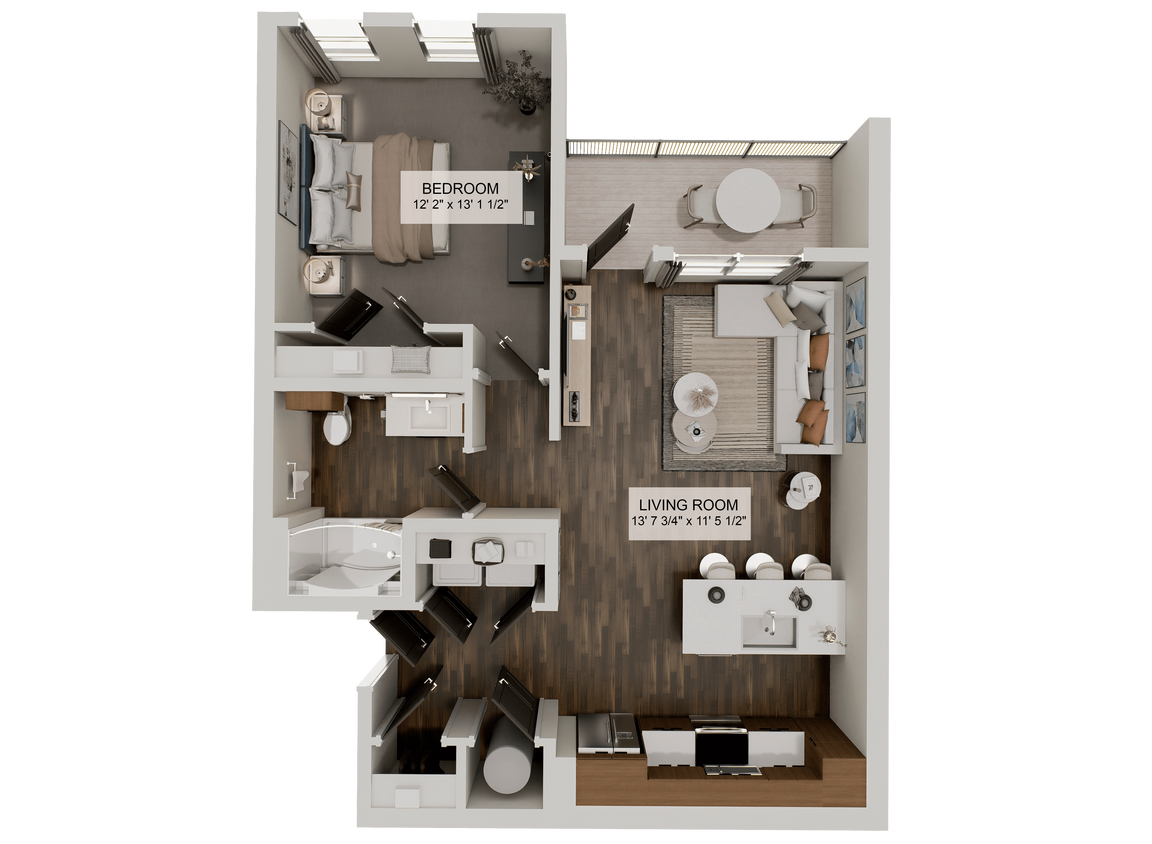 Floor Plan - The Glow (A2A)