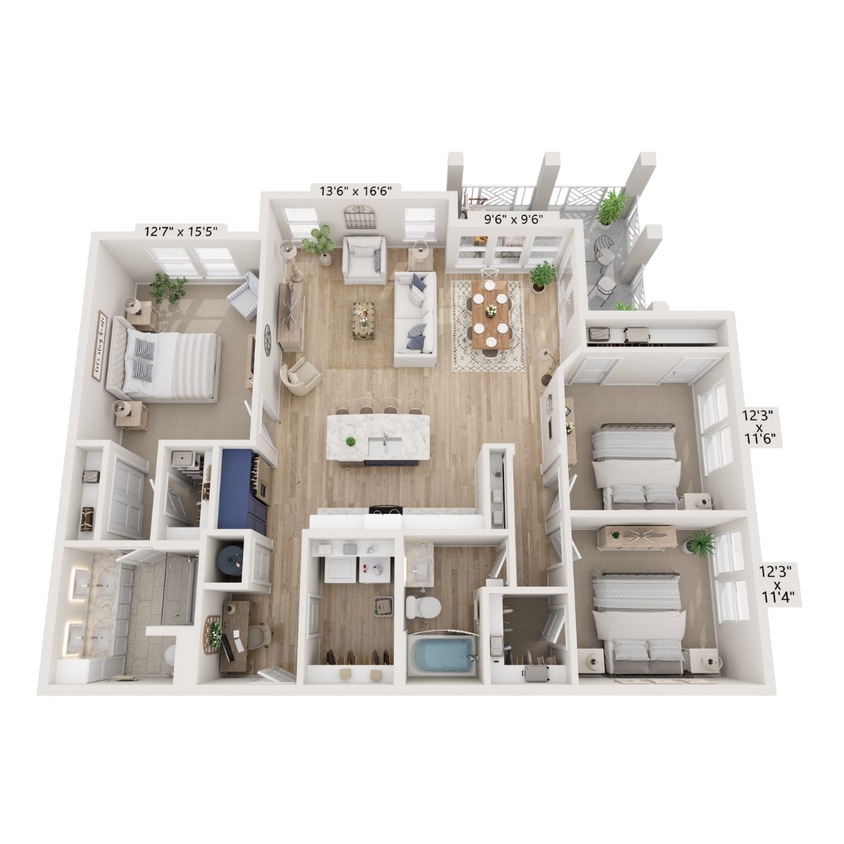 Floor Plan - The Corolla