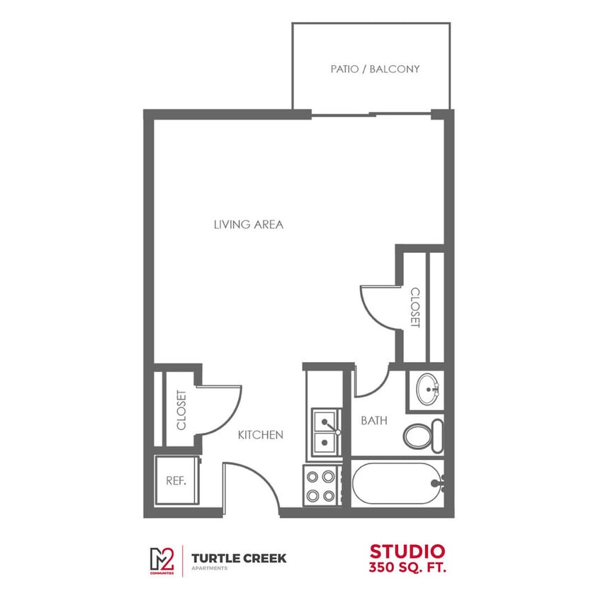 Floor Plan - Studio