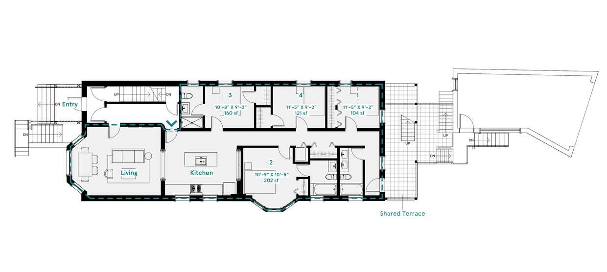 Coliving Suite 1 - Private Room Suite 1