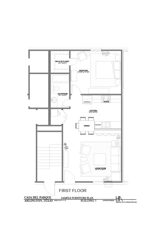 Floor Plan - $999 Move-In! Fully Furnished 2-Bedroom with Ai...