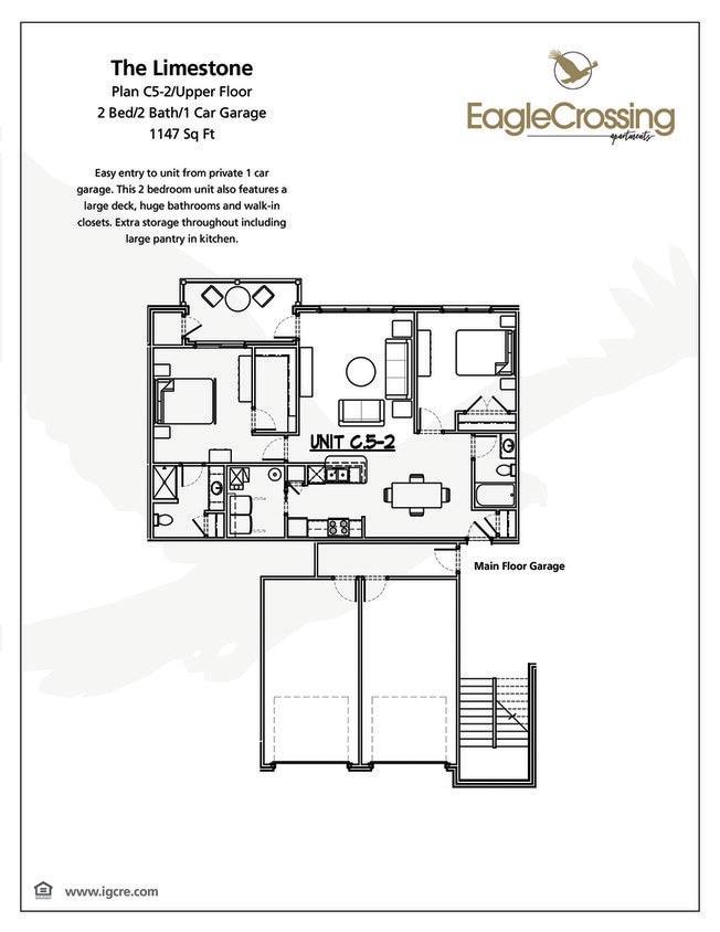 Floor Plan - C5.1 Limestone-Upper