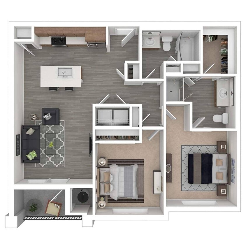 Peakline at Copperleaf B2 - 2x2-A