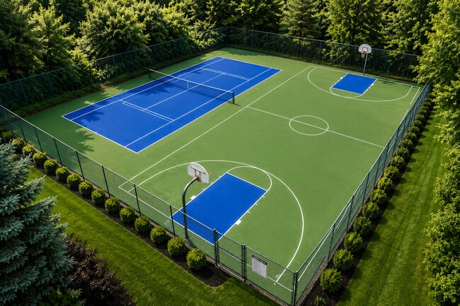 Tennis/Basketball Court - Southwind Apartments