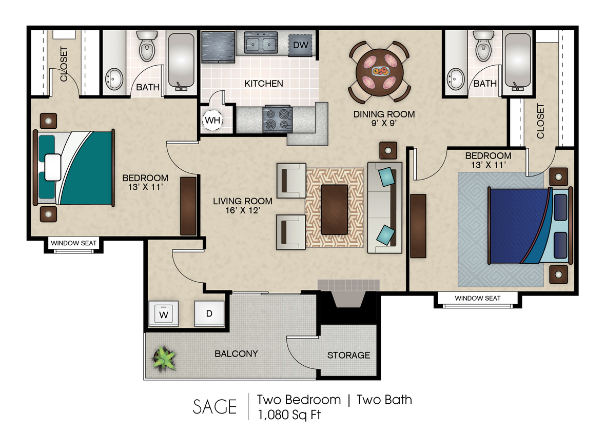 Floor Plan - Sage