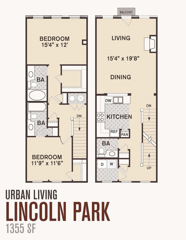 Lincoln Park - 2B2B TH Lincoln Park -Renovated