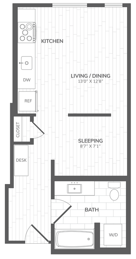 Floor Plan - Studio