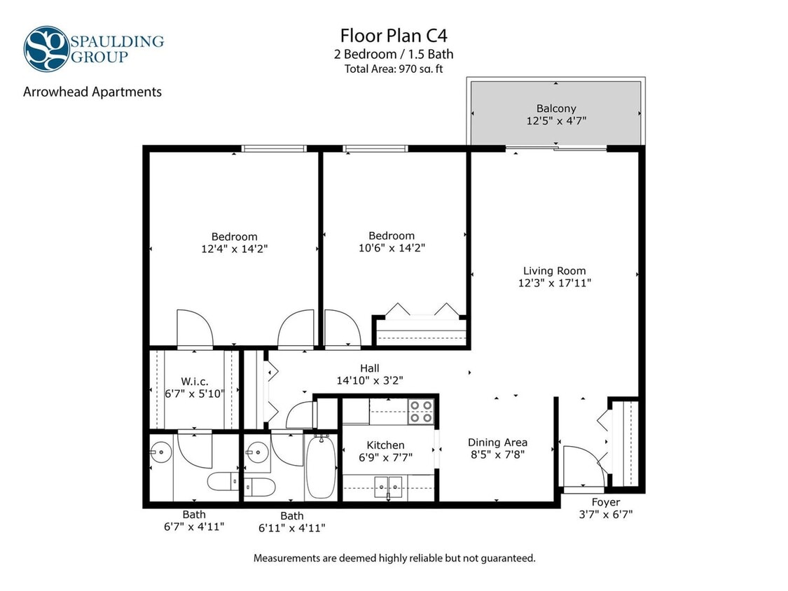 Floor Plan - C4 - 2x1