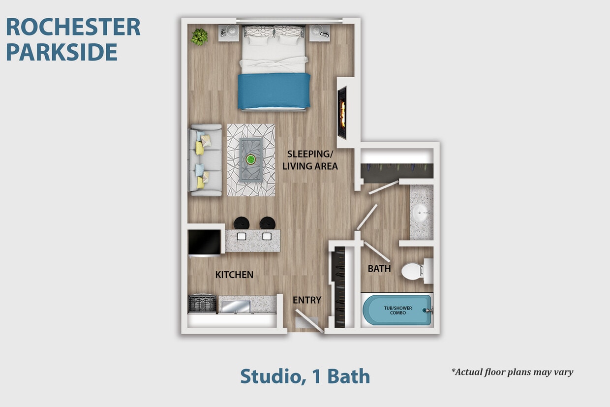 Floor Plan - Studio