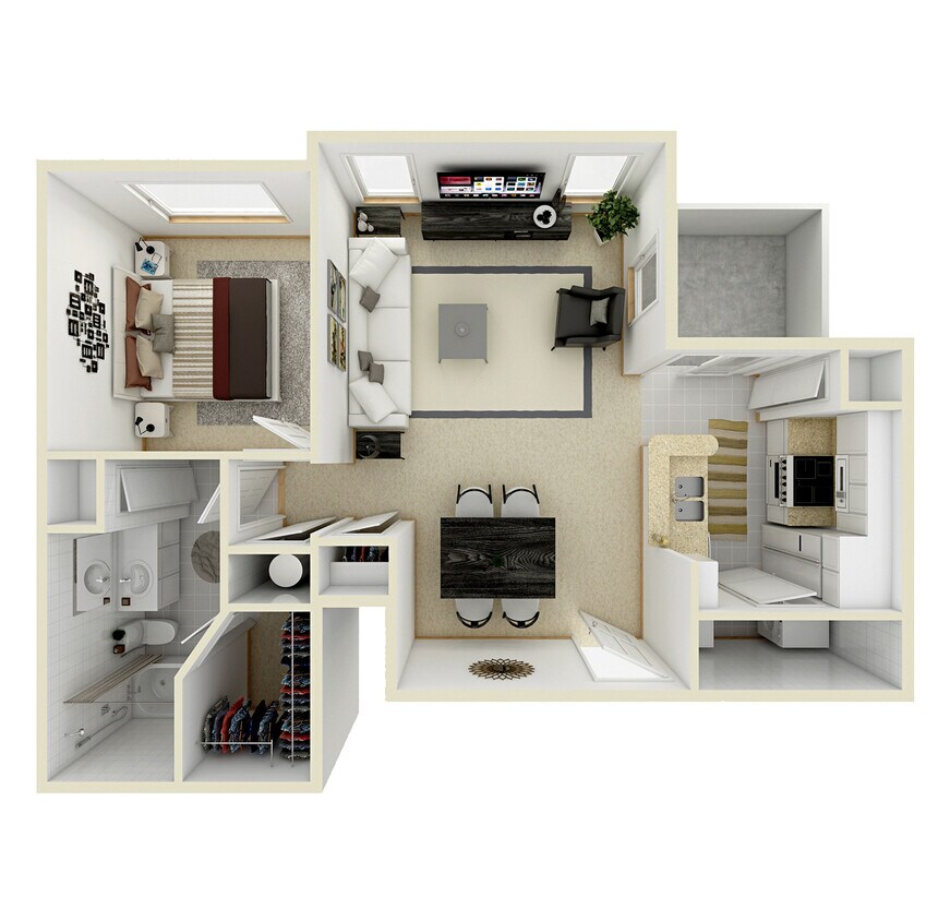 Floor Plan - The Moore
