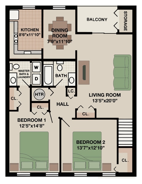 Floor Plan - Telluride 